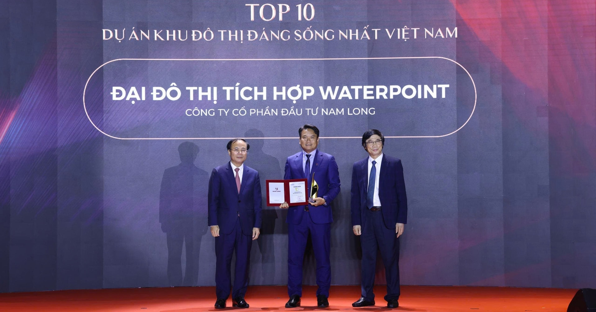 Nam Long (NLG) được vinh danh tại 3 hạng mục của Giải thưởng Quốc gia Bất động sản Việt Nam 2026