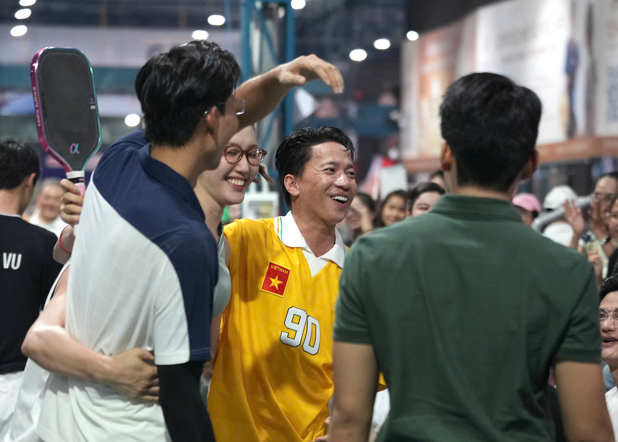 Giải pickleball B&aacute;o Người Lao Động năm 2026: Diễn vi&ecirc;n Th&uacute;y Ng&acirc;n gi&agrave;nh giải nhất cặp đ&ocirc;i nam nữ nghệ - Ảnh 19.