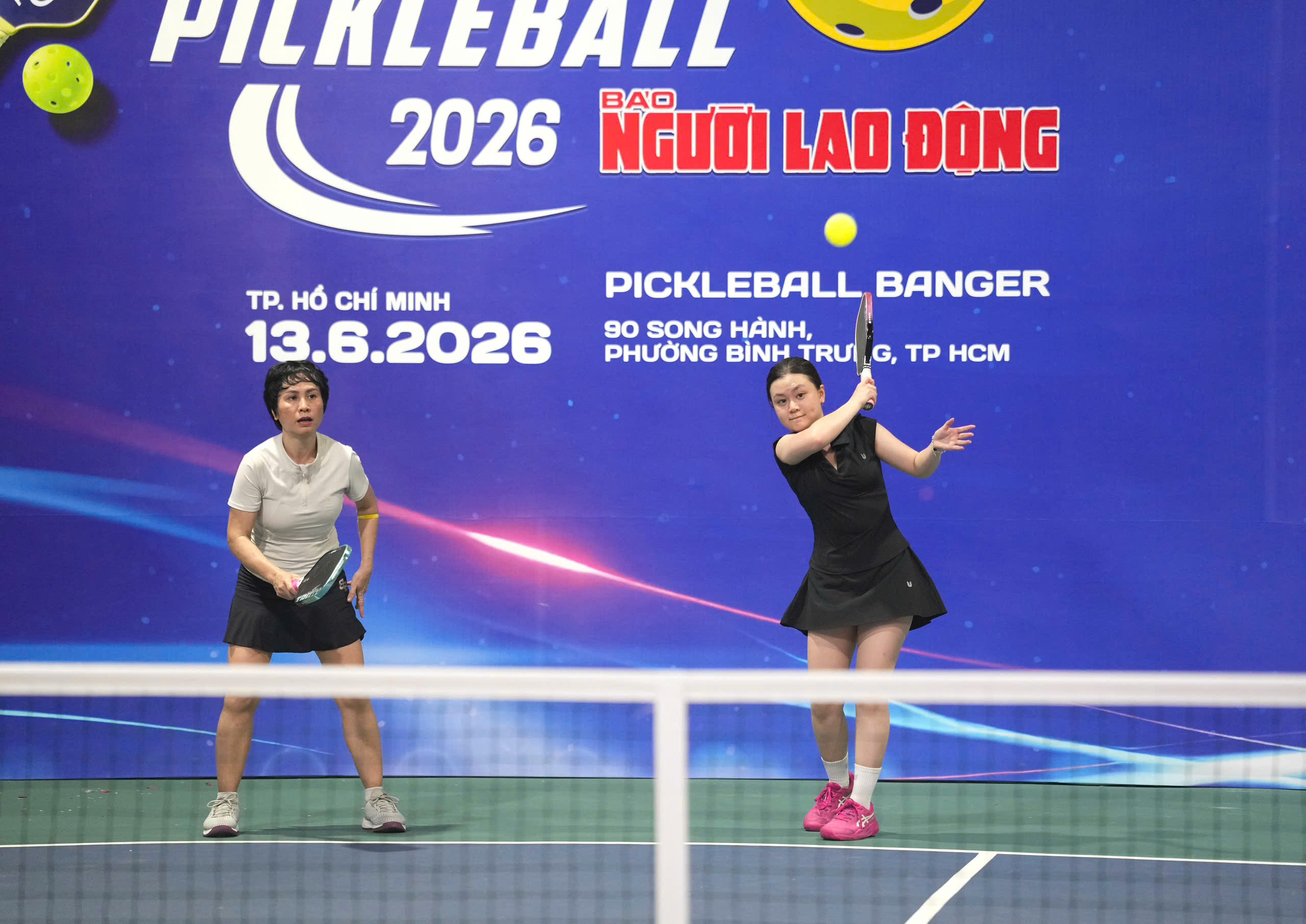 Giải Pickleball B&aacute;o Người Lao Động năm 2026: Những trận b&oacute;ng nảy lửa - Ảnh 12.