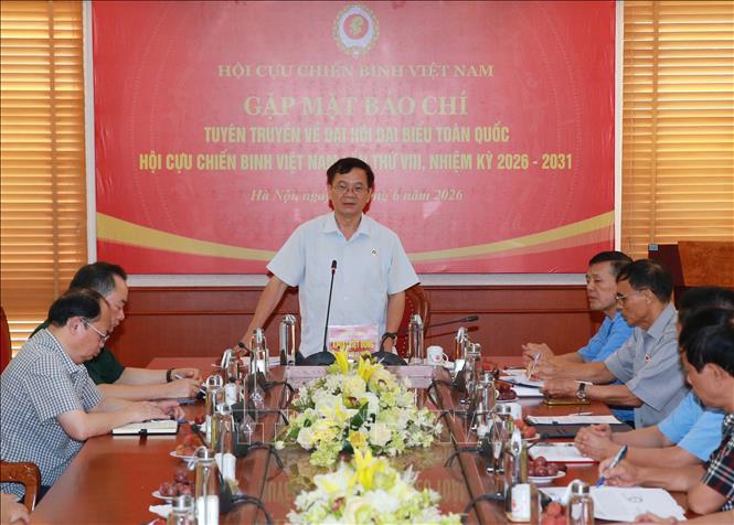 Đại hội đại biểu toàn quốc Hội Cựu chiến binh Việt Nam diễn ra từ 15 đến 17-6 - Ảnh 1.