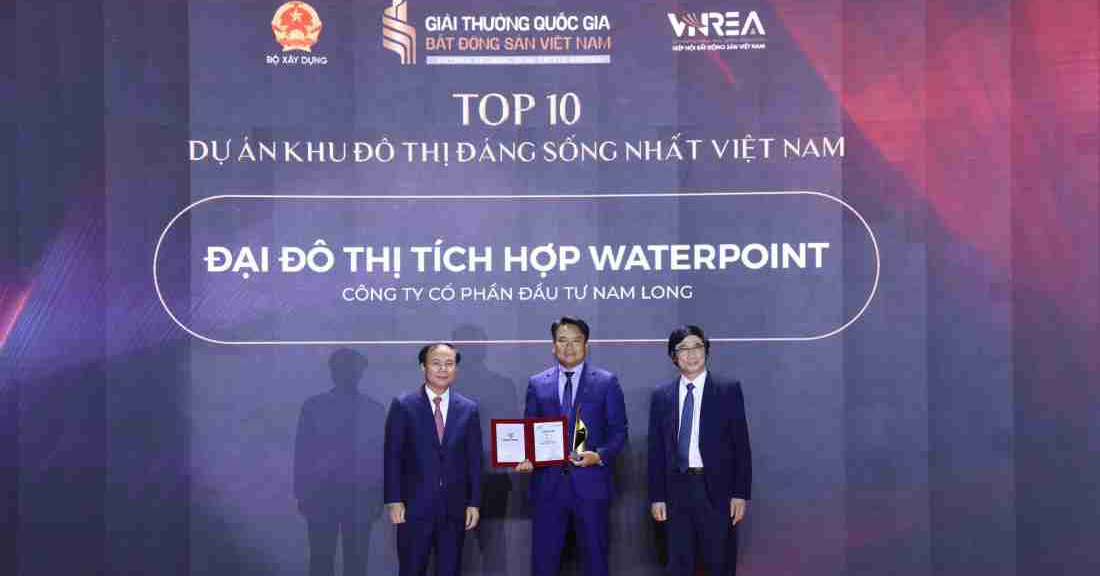 Nam Long được vinh danh tại 3 hạng mục của Giải thưởng Quốc gia Bất động sản Việt Nam