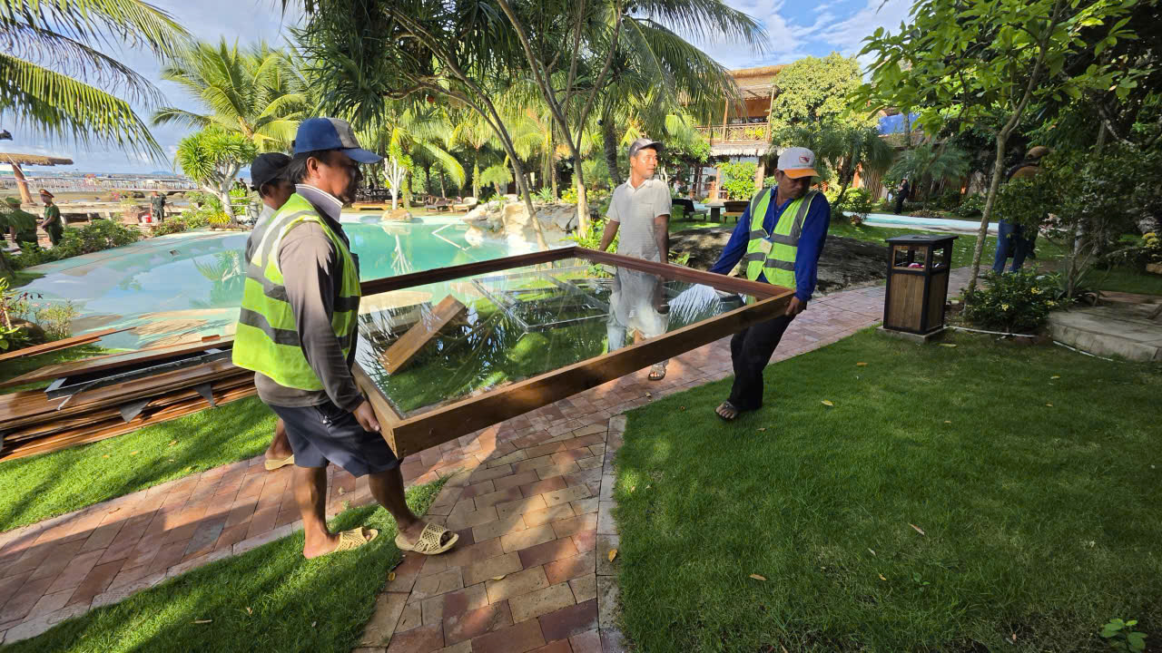 Cưỡng chế 9 căn bungalow xây dựng trái phép ở Phú Quốc năm 2026 - Ảnh 5. Cưỡng chế 9 căn bungalow xây dựng trái phép ở Phú Quốc năm 2026 - Ảnh 5.