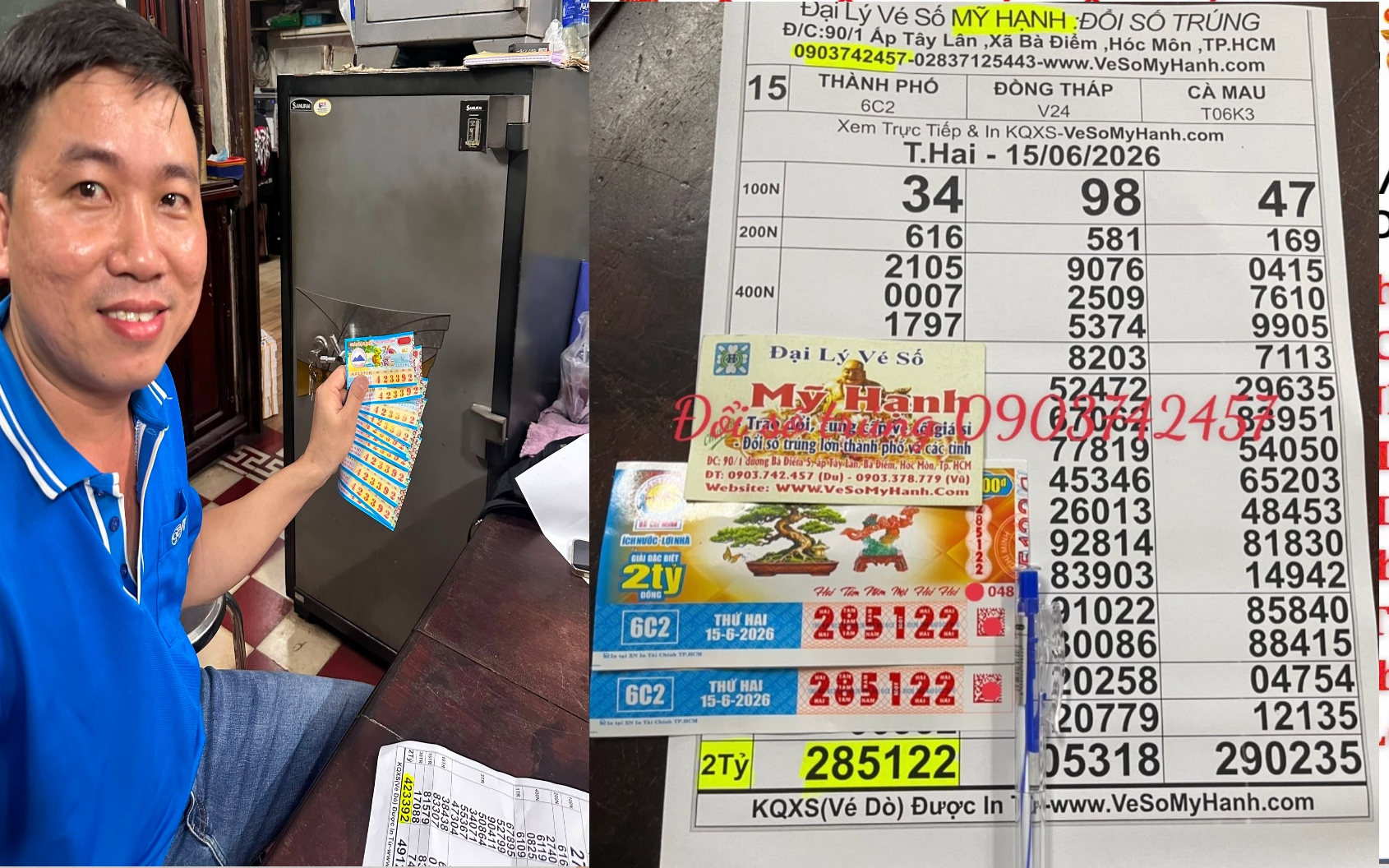 Nhiều người ở 2 tỉnh trúng độc đắc và an ủi xổ số miền Nam - Ảnh 3.