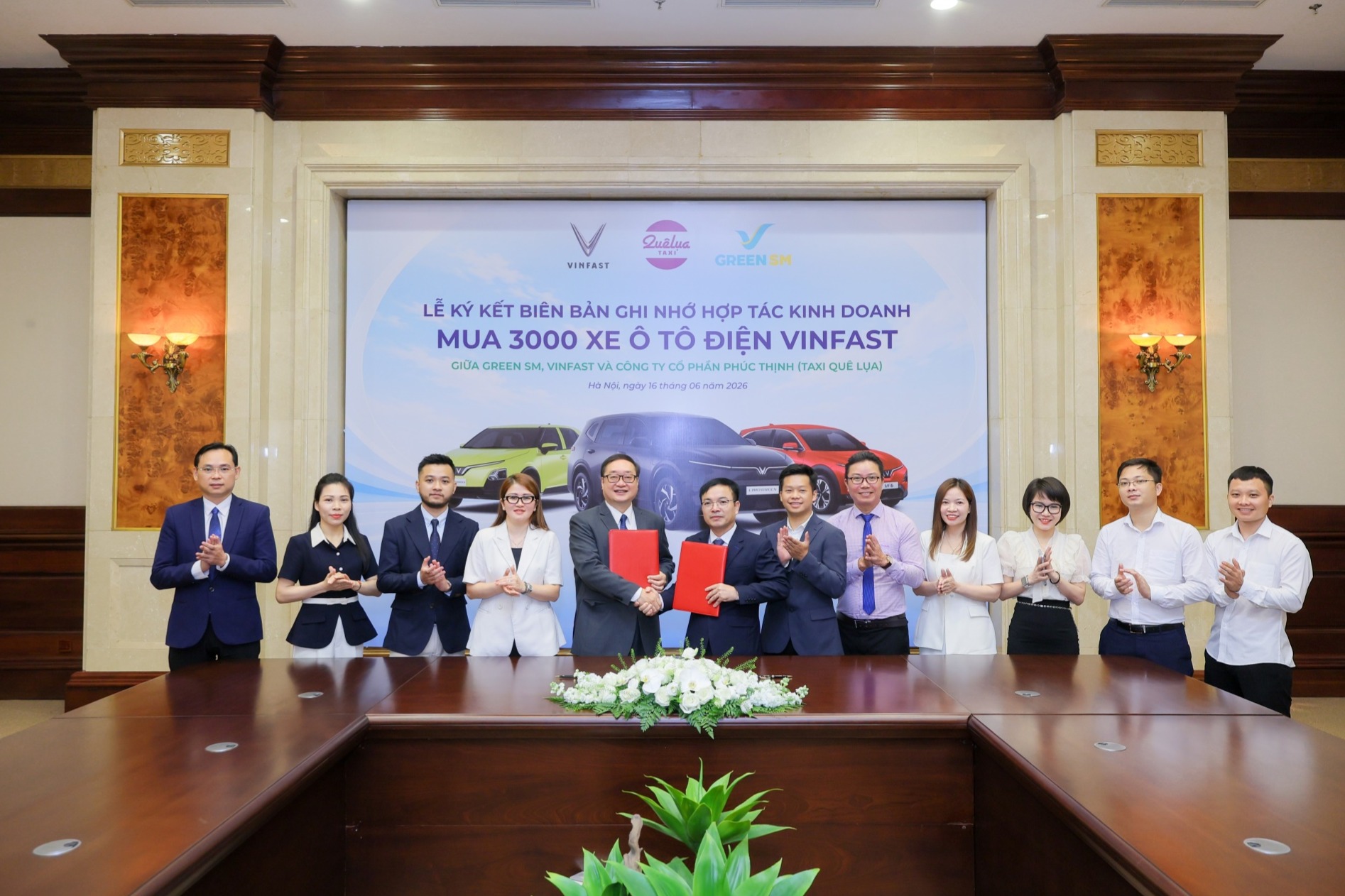 Taxi Quê Lụa đầu tư 2 . 000 Ô tô điện VinFast mở rộng đội xe năm 2026 - Ảnh 1.