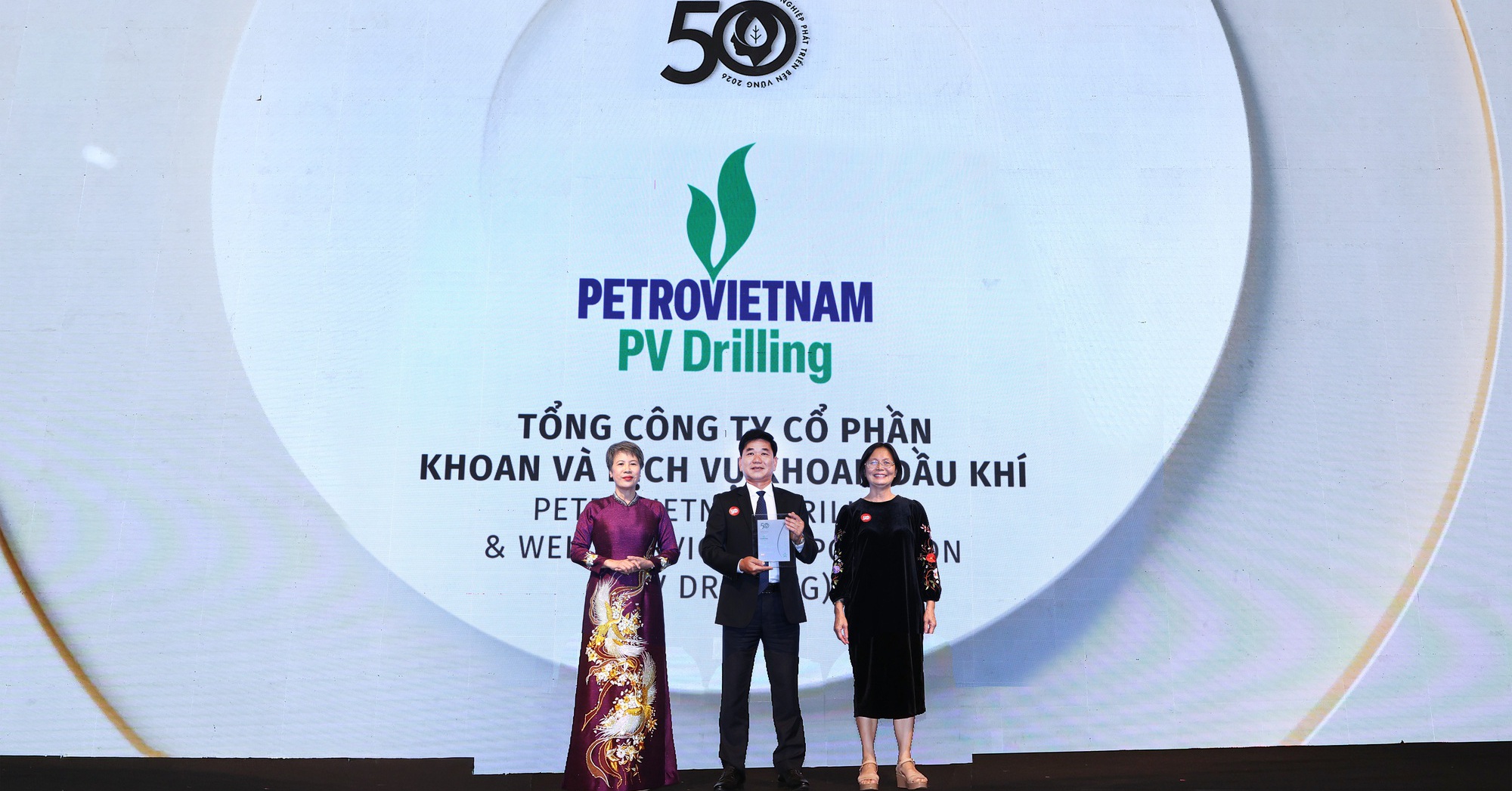 PV Drilling trong Top VIX50 và Top 50 Doanh nghiệp phát triển bền vững
