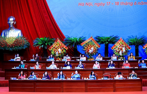 Khai mạc Đại hội đại biểu Phụ nữ to&agrave;n quốc lần thứ XIV - Ảnh 1.