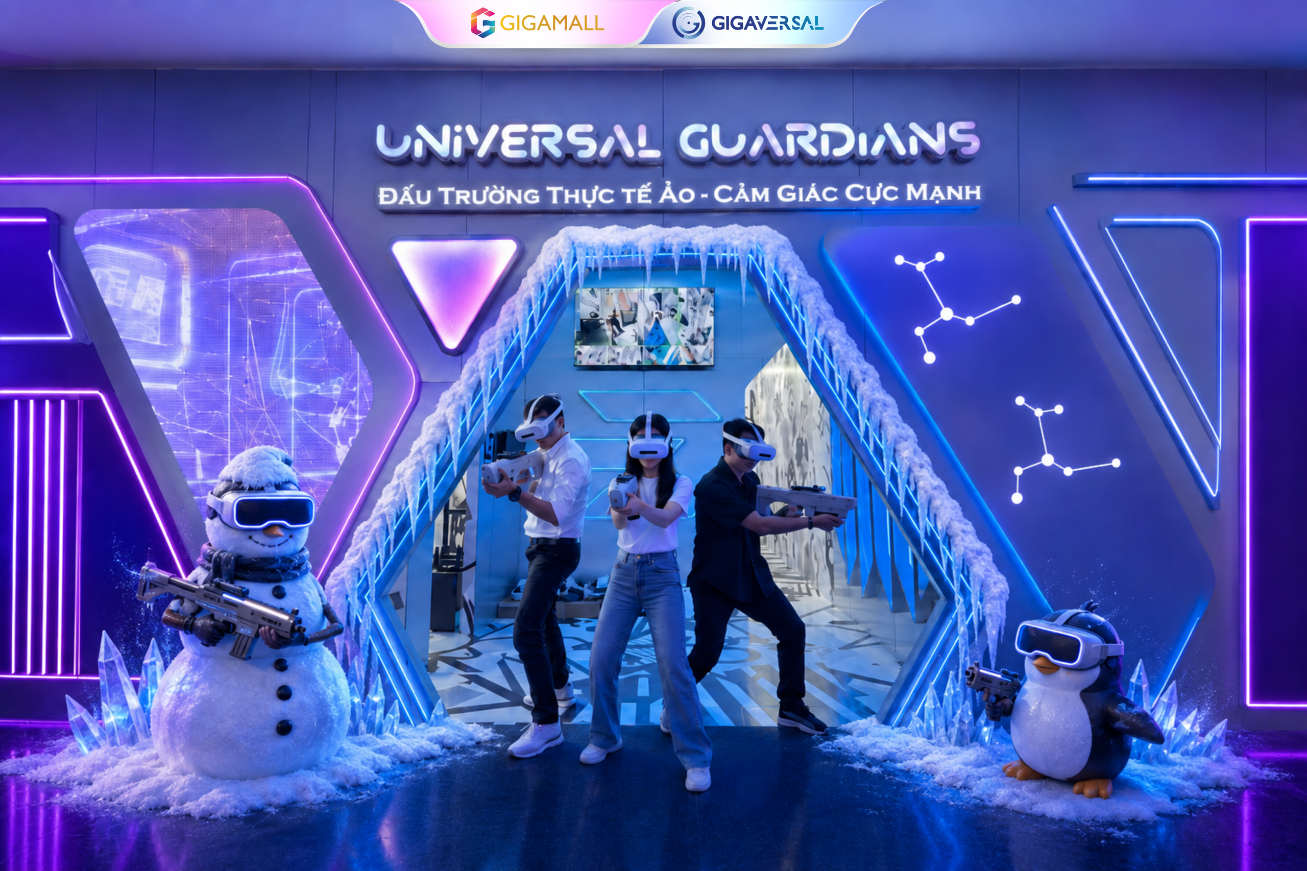 Gigaversal ra mắt siêu phẩm thực tế ảo “Đại chiến vùng băng tuyết” tại Gigamall - Ảnh 3.