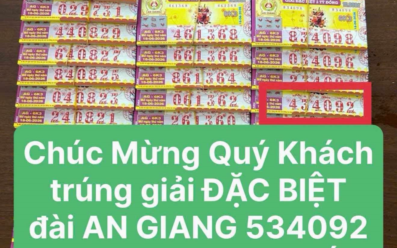 Xổ số miền Nam: 3 giải độc đắc lộ diện ở TPHCM, Tây Ninh và Vĩnh Long