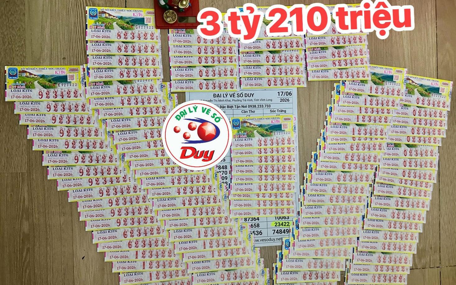 Xổ số miền Nam: Đại lý tìm khách trúng độc đắc 15 vé Vĩnh Long - Ảnh 2.