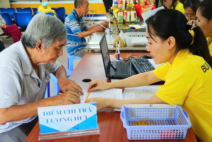 Chi tiết lịch chi trả lương hưu, trợ cấp của 34 tỉnh, thành - Ảnh 1.