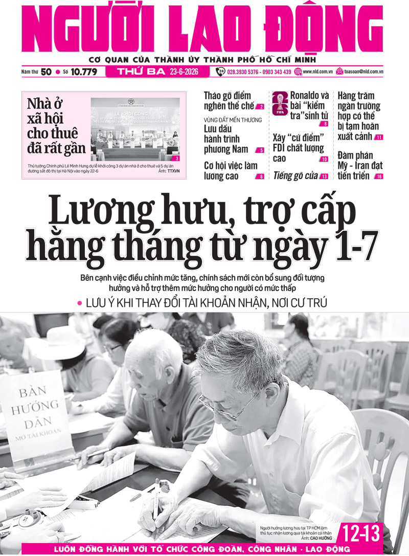 Lương hưu và trợ cấp tháng 7: Những thay đổi quan trọng từ 1 - 7 - 2026 - Ảnh 1. Lương hưu và trợ cấp tháng 7: Những thay đổi quan trọng từ 1 - 7 - 2026 - Ảnh 1.