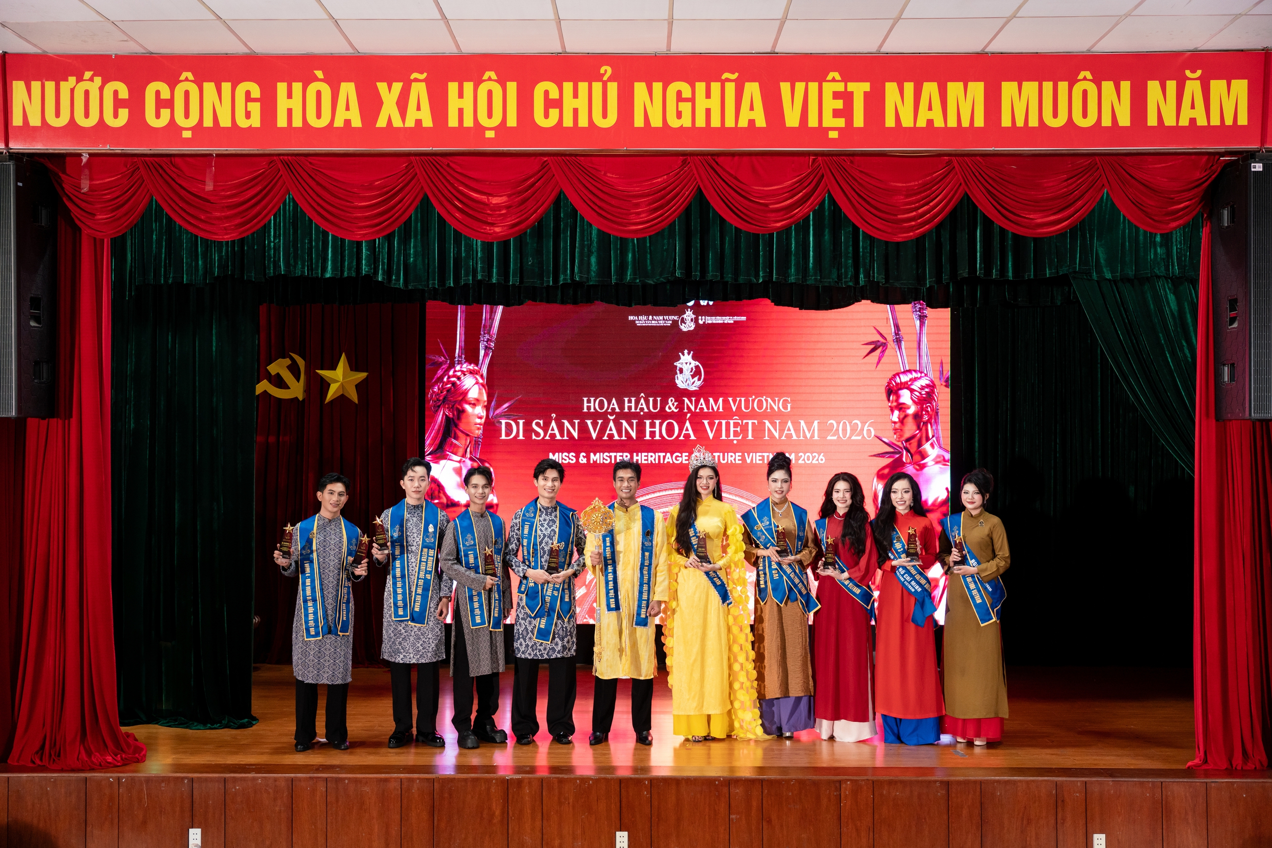 Nhan sắc Hoa hậu và Nam vương Di sản văn hóa Việt Nam 2026   - Ảnh 3.