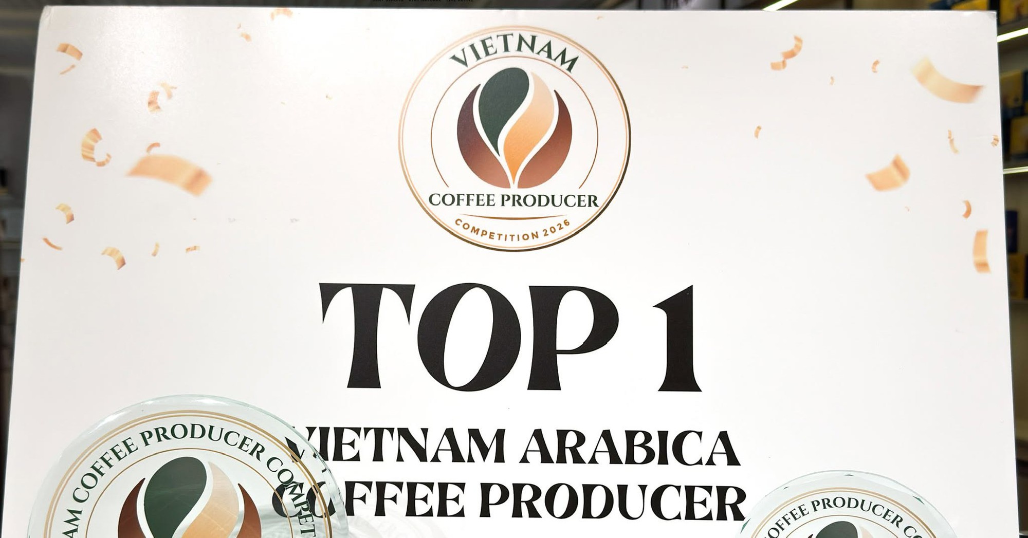 Thưởng thức ly café đạt 88.00 tại VCPC 2026, top 1 Aribica coffee producer