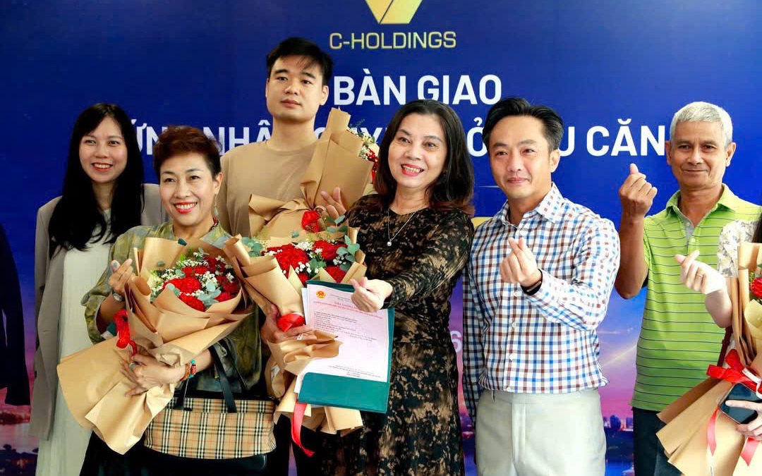 Dự án The Maison của doanh nhân Nguyễn Quốc Cường "thần tốc" bàn giao sổ hồng