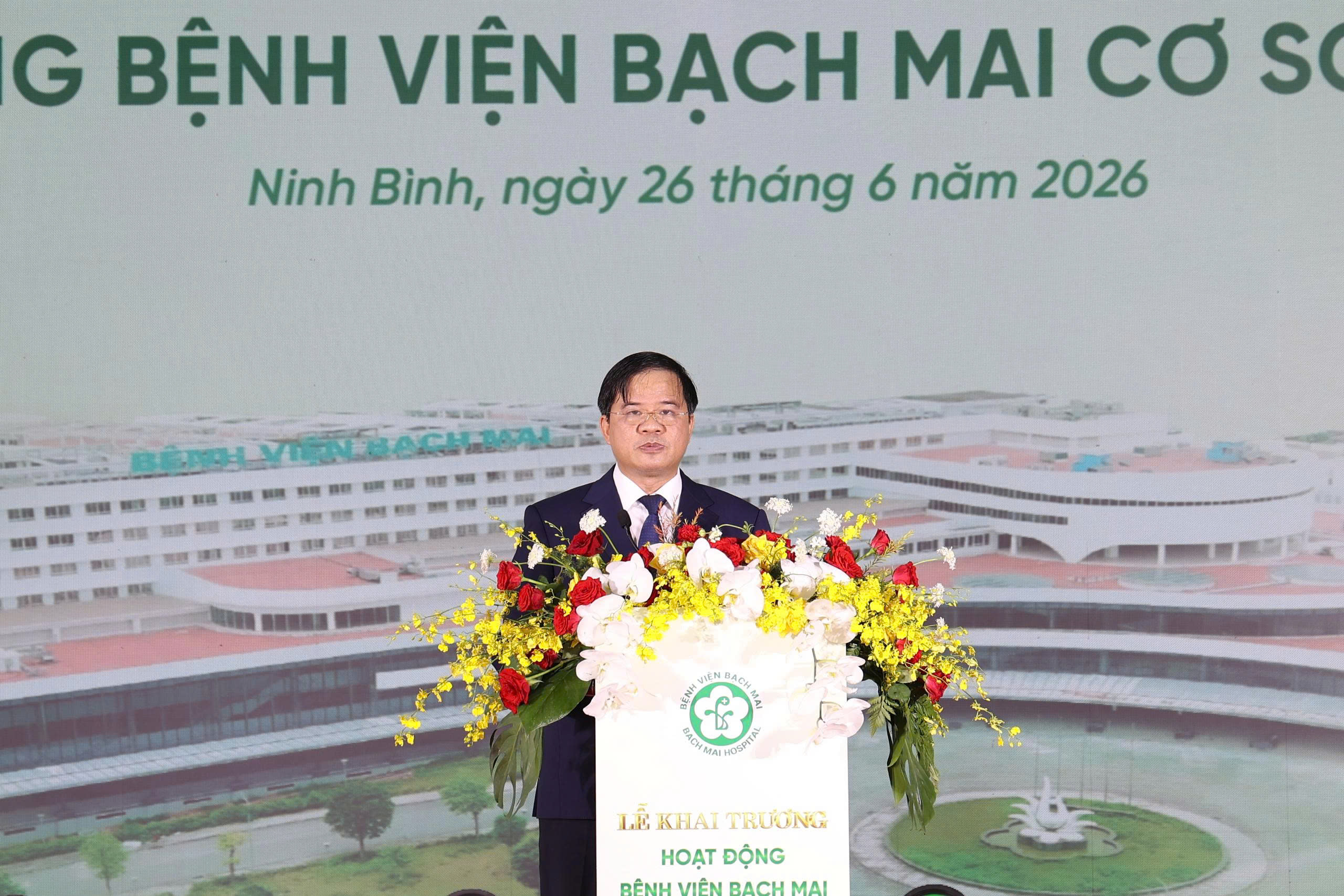 Bệnh viện Bạch Mai cơ sở Ninh Bình chính thức vận hành - Ảnh 1.