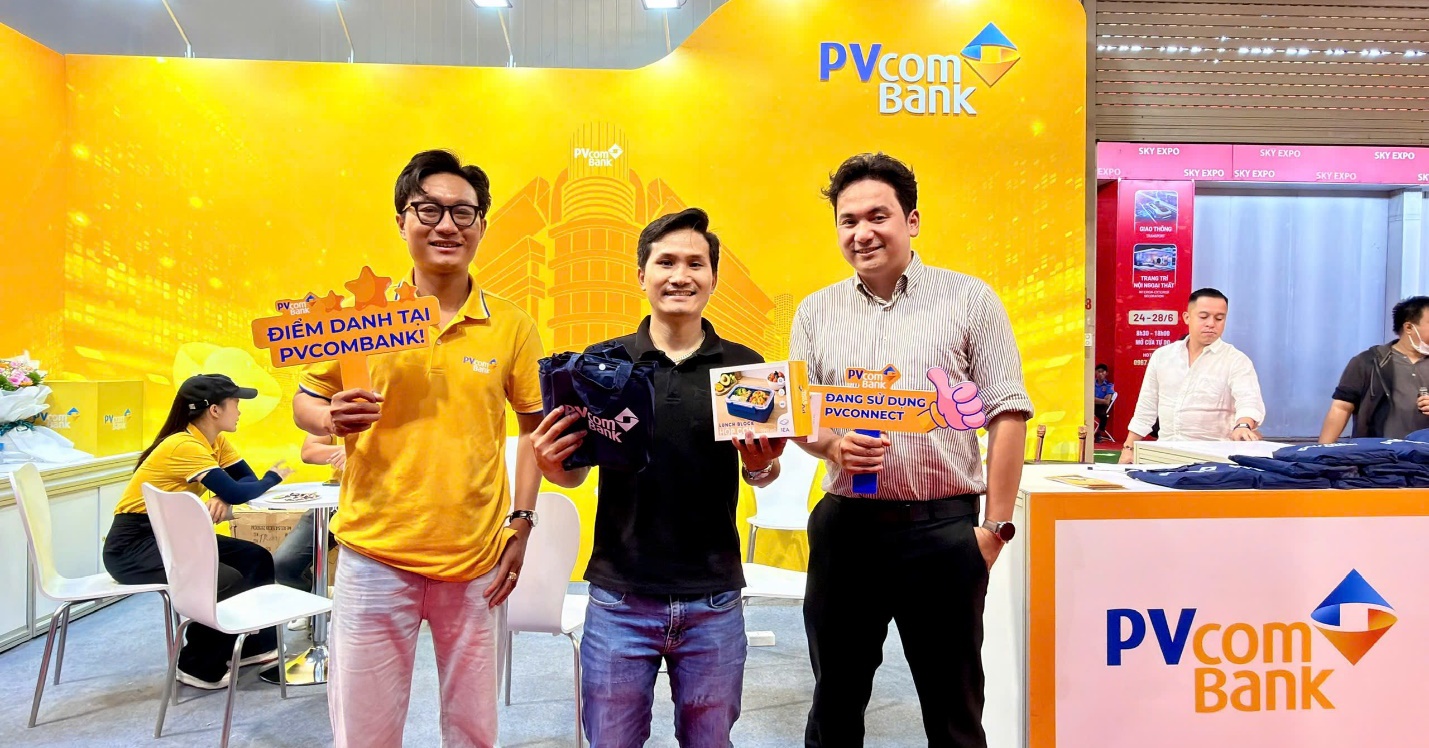 PVcomBank mang trải nghiệm ngân hàng số hiện đại đến Vietbuild TP HCM 2026