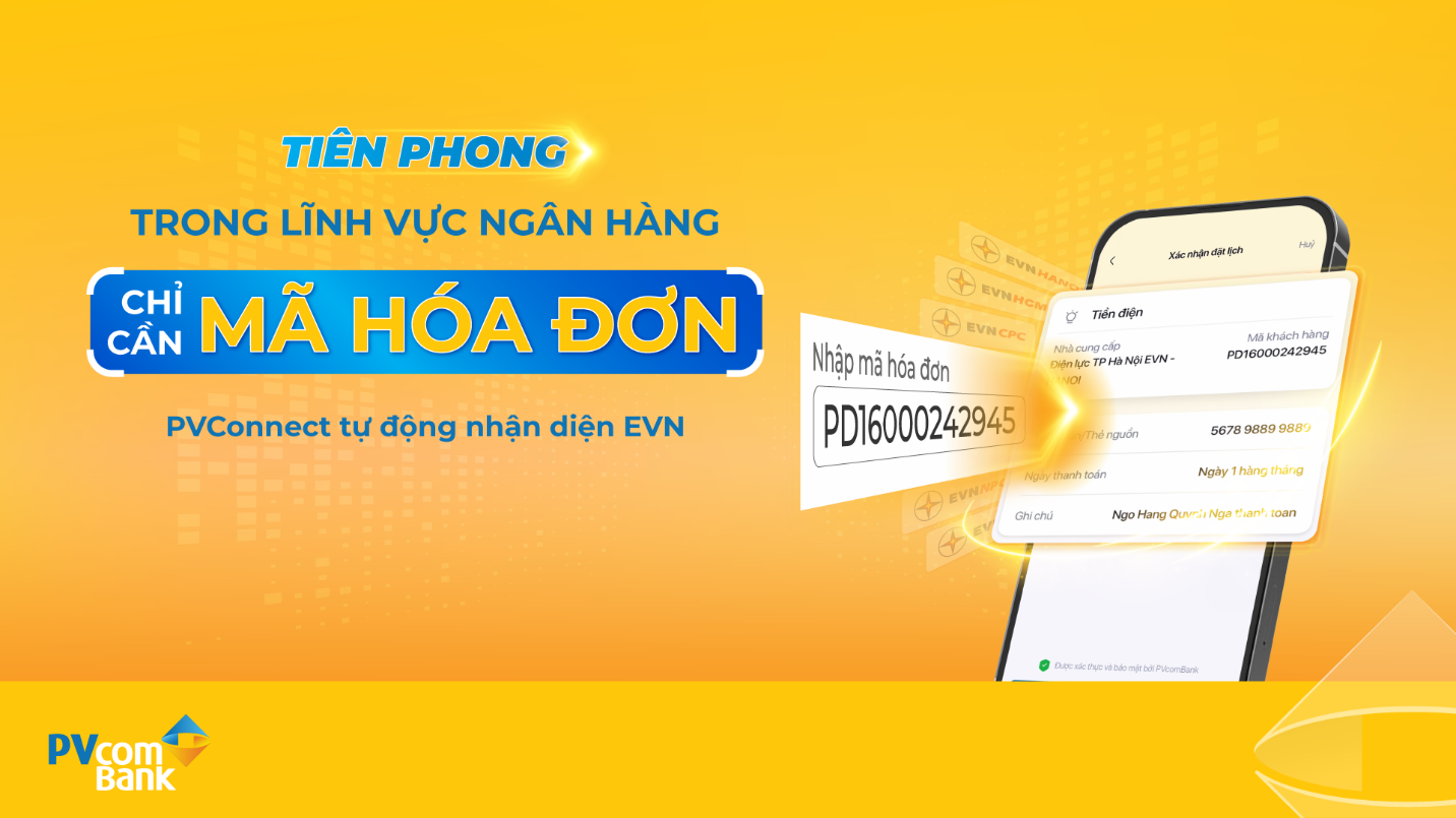PVcomBank triển khai giải pháp thanh toán tiền điện mới - Ảnh 1.