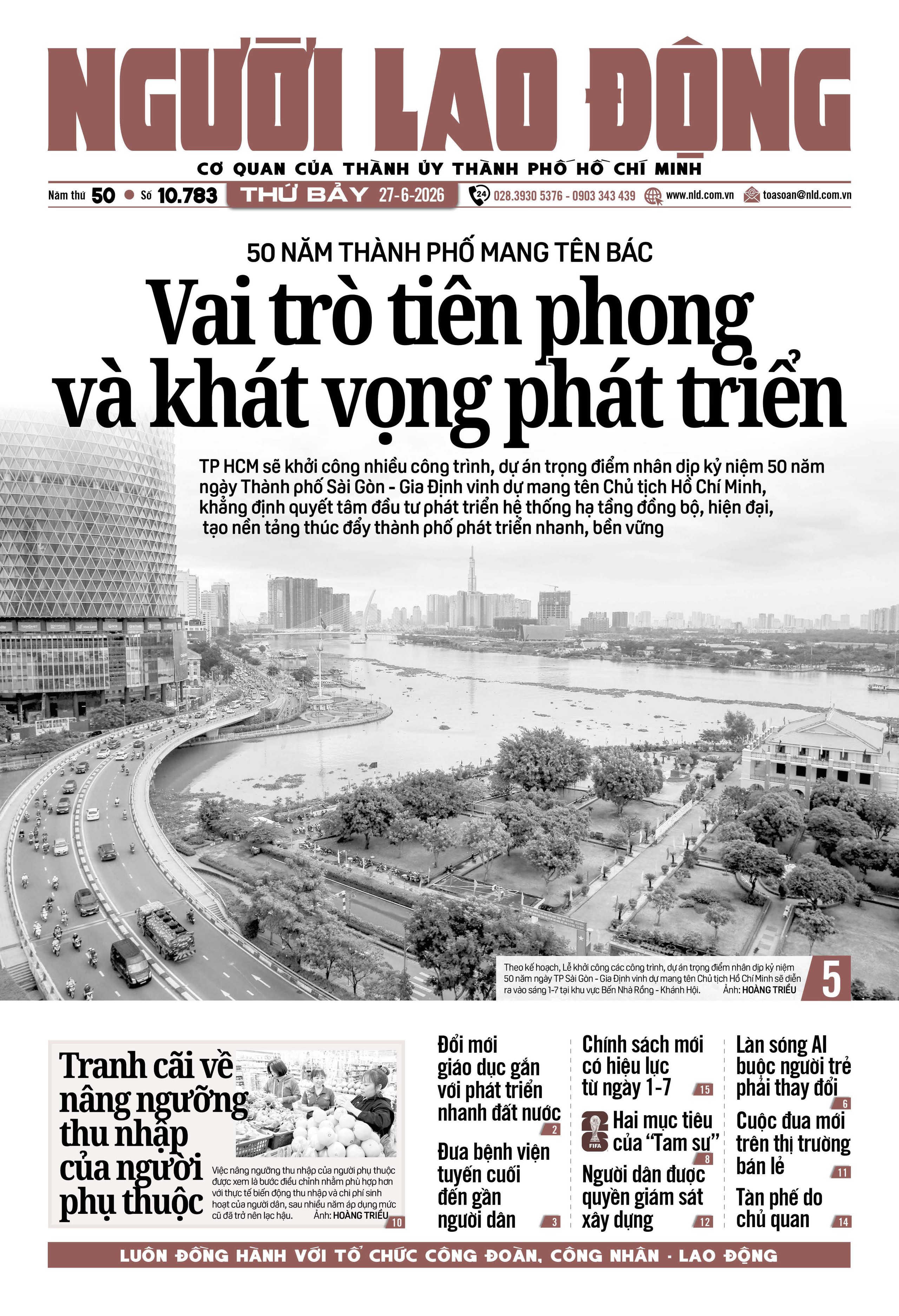 Báo in ngày 27-6: Tranh cãi về nâng ngưỡng thu nhập của người phụ thuộc - Ảnh 1.
