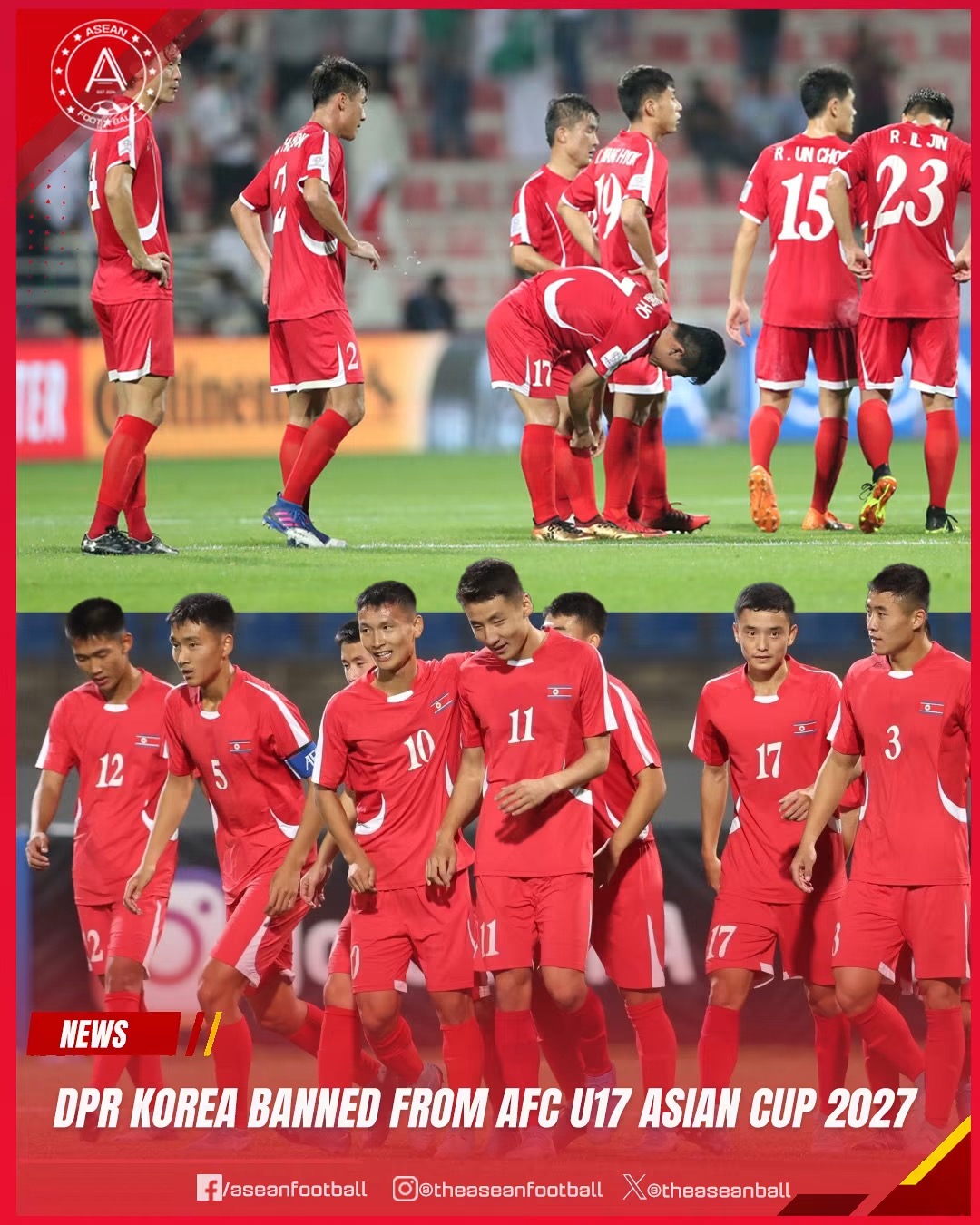 AFC phạt Triều Tiên hơn 1 tỉ đồng, cấm dự giải U17 châu Á - Ảnh 1.