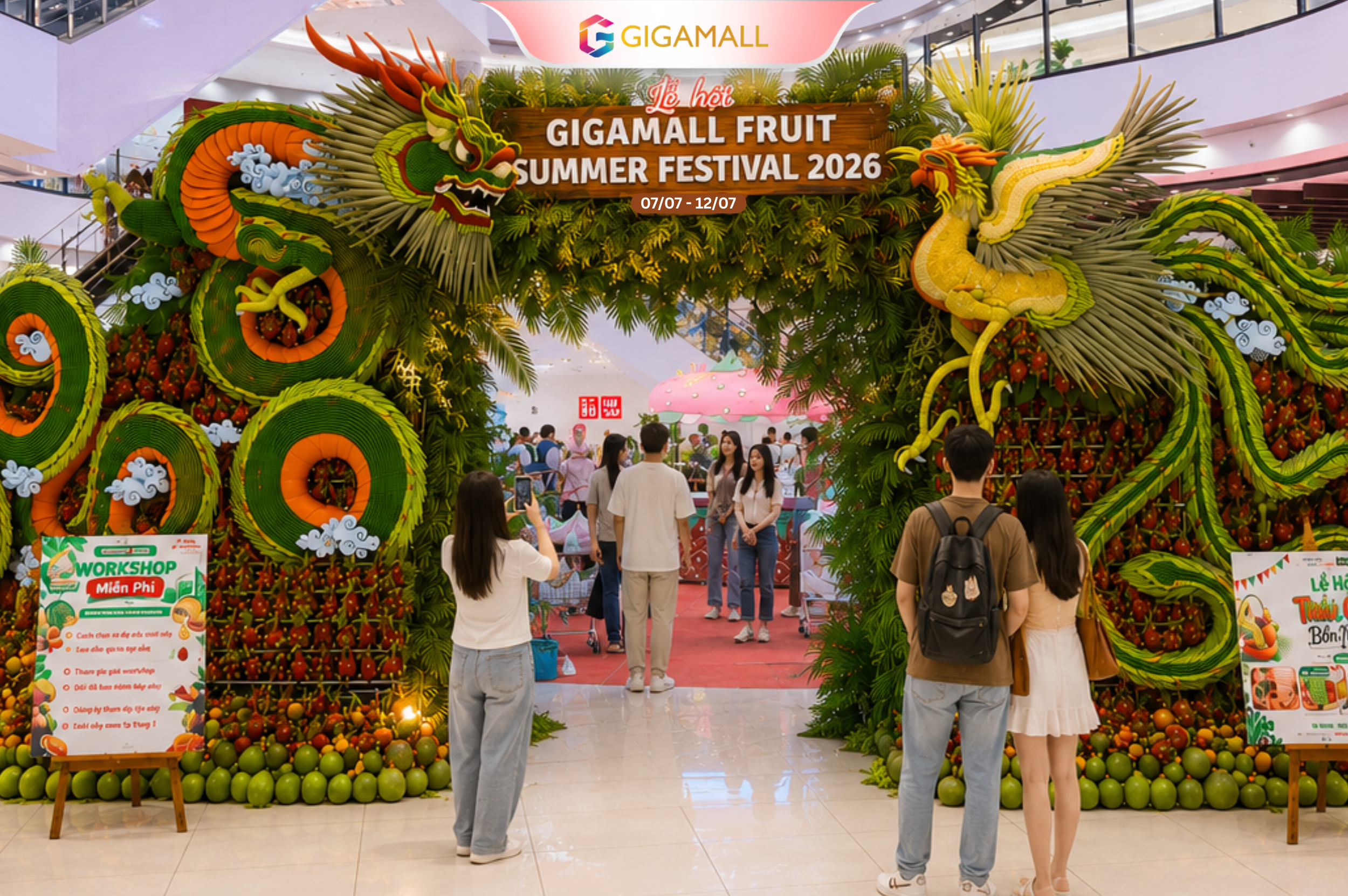 Thưởng thức thiên đường nhiệt đới tại “Lễ Hội Trái Cây Gigamall 2026” - Ảnh 2.