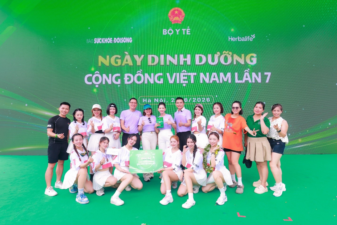 Herbalife Việt Nam đồng hành tổ chức Ngày Dinh dưỡng cộng đồng Việt Nam lần 7 tại Hà Nội - Ảnh 3.