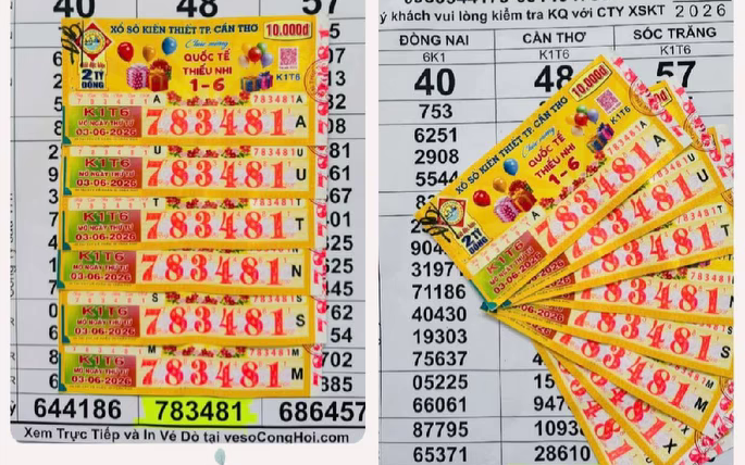 Chiều 4-6, lộ diện nhiều người trúng 3 giải độc đắc xổ số miền Nam