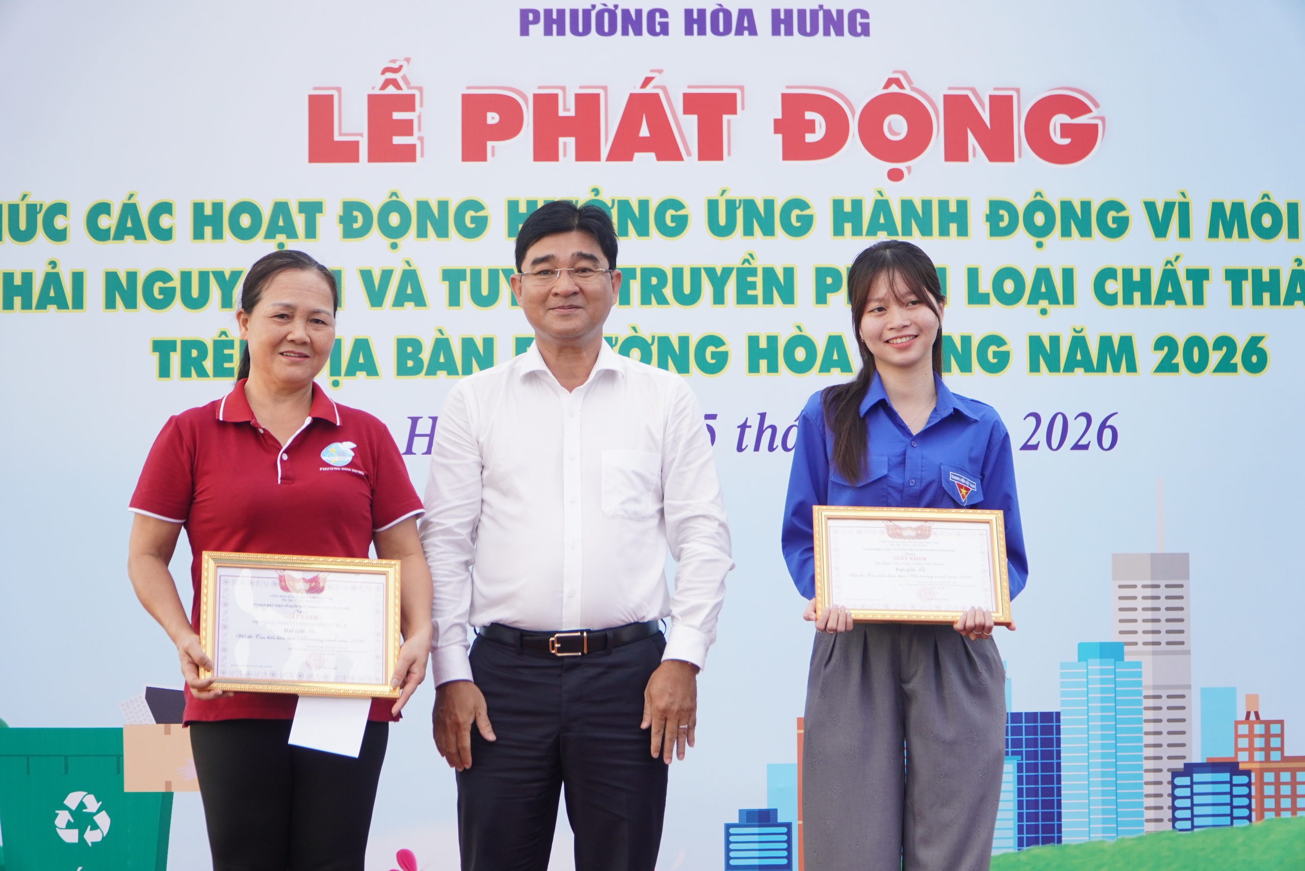 Phường Hòa Hưng kêu gọi người dân bảo vệ môi trường bằng những hành động thiết thực - Ảnh 3.