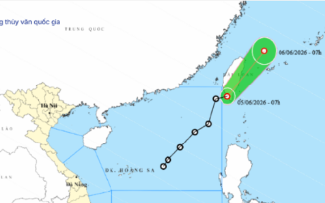Xuất hiện vùng áp thấp: Tàu thuyền cần chú ý tại Bắc vịnh Bắc Bộ 2026 - Ảnh 2. Xuất hiện vùng áp thấp: Tàu thuyền cần chú ý tại Bắc vịnh Bắc Bộ 2026 - Ảnh 2.
