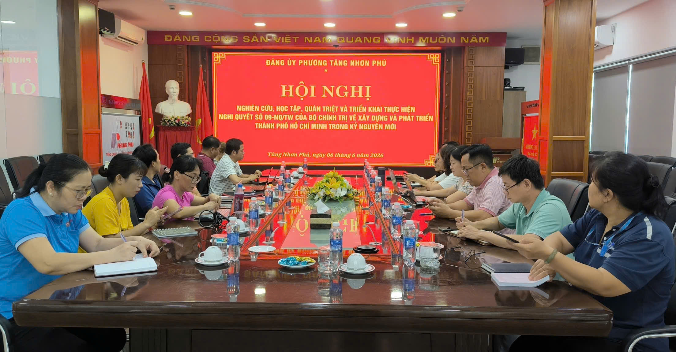 Gần 1.500 cán bộ, đảng viên phường Tăng Nhơn Phú học tập Nghị quyết 09-NQ/TW - Ảnh 11.