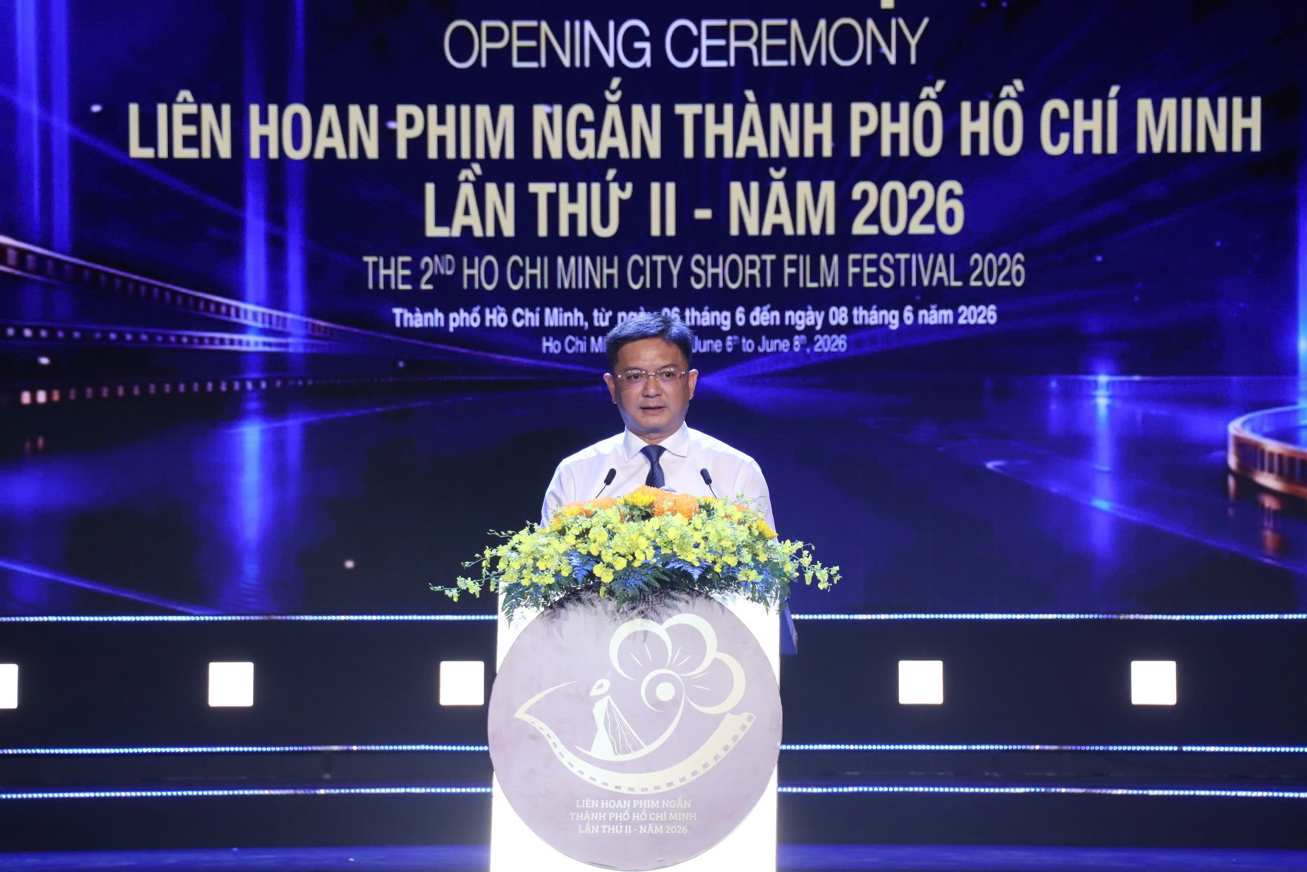 Tưng bừng khai mạc LHP ngắn TP HCM lần 2-2026 - Ảnh 1.