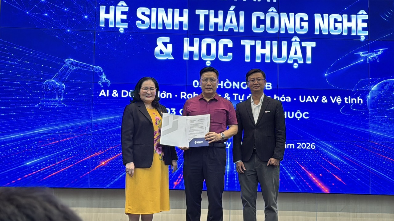 DHV ra mắt hệ sinh thái công nghệ với 3 phòng thí nghiệm - Ảnh 1.