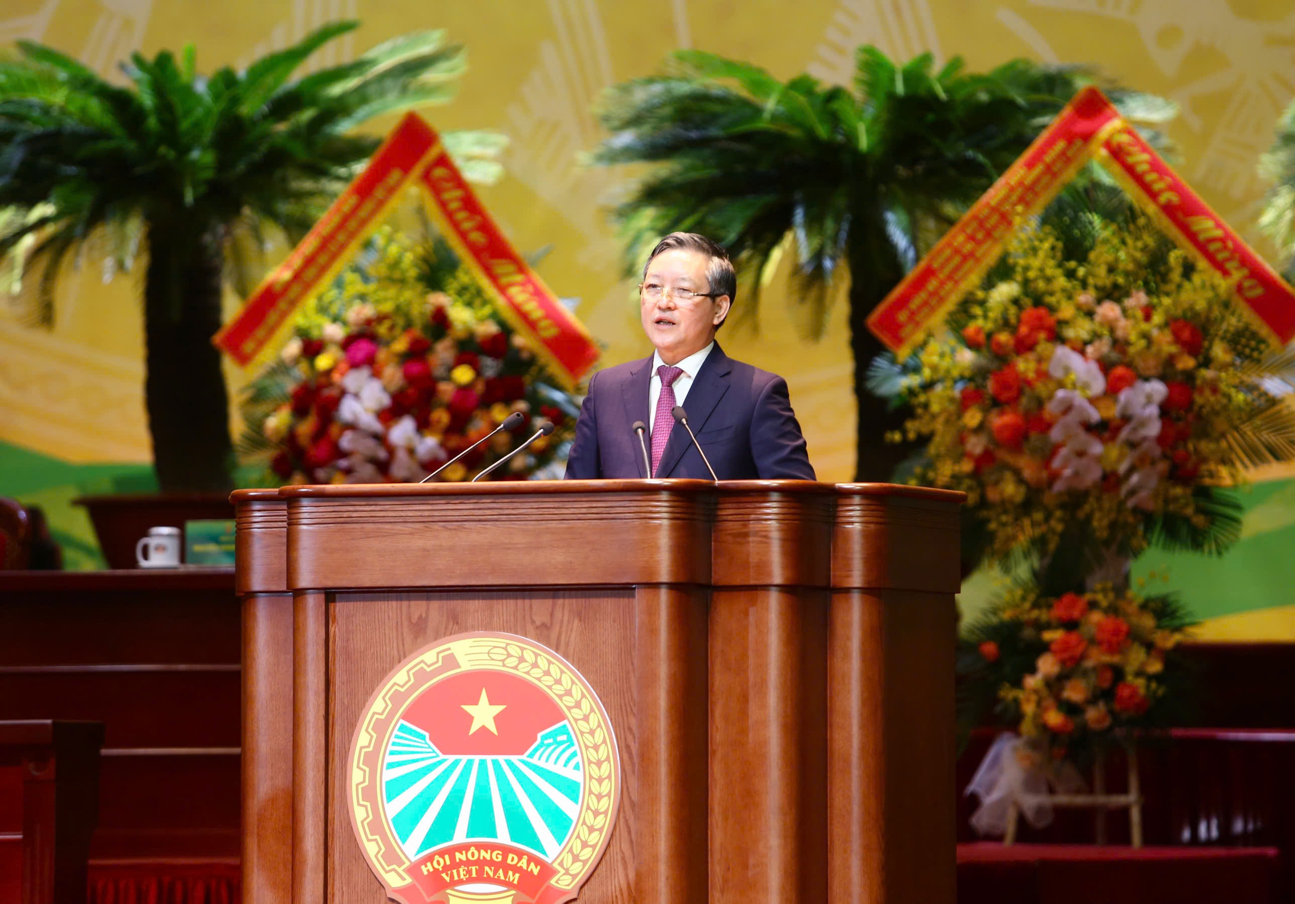 Ông Lương Quốc Đoàn tái đắc cử Chủ tịch Hội Nông dân Việt Nam khóa IX 2026 - Ảnh 1.