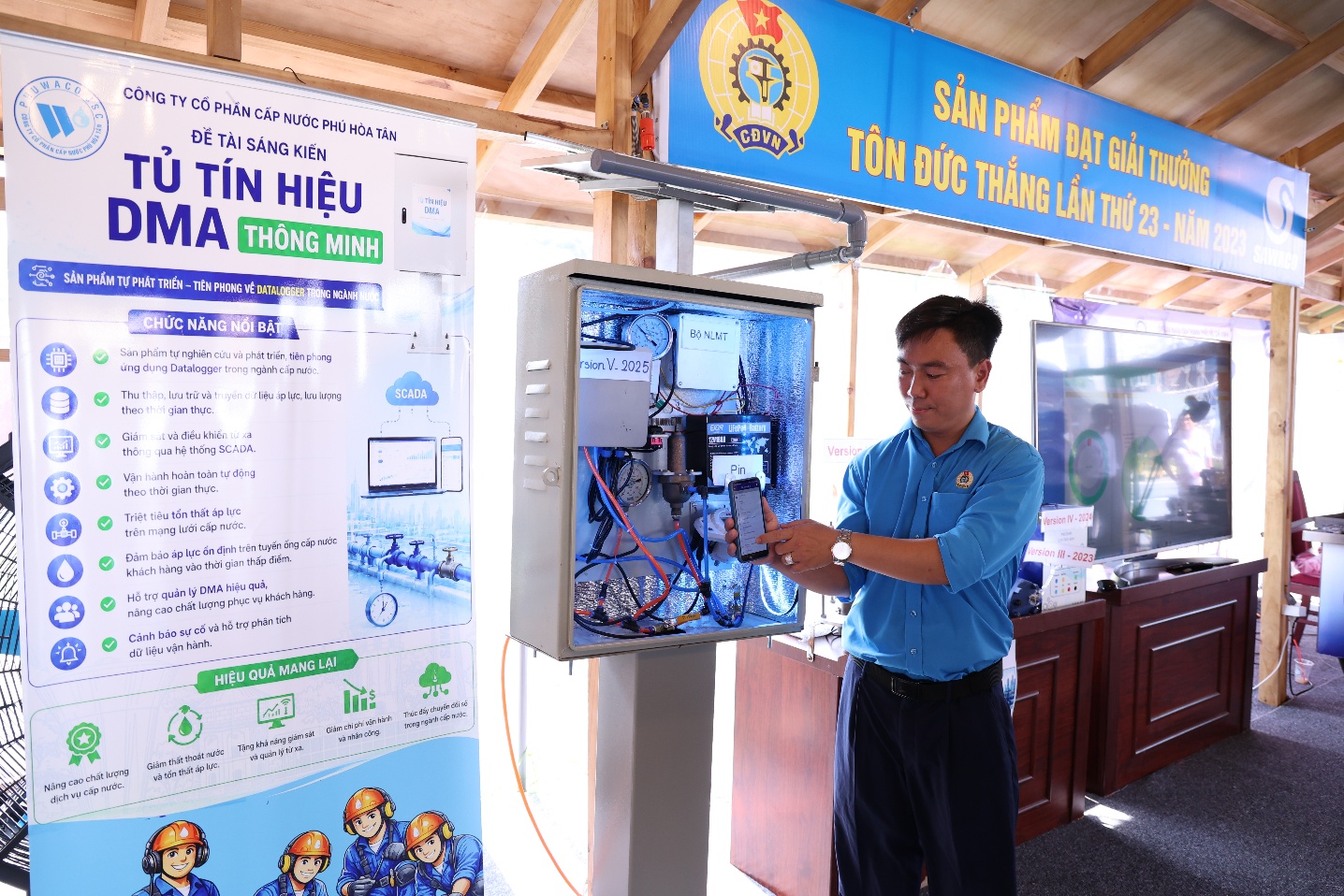 SAWACO đồng hành phong trào “Lao động giỏi, năng suất cao, thu nhập tốt”, Ngày hội Công nhân 2026 - Ảnh 3.