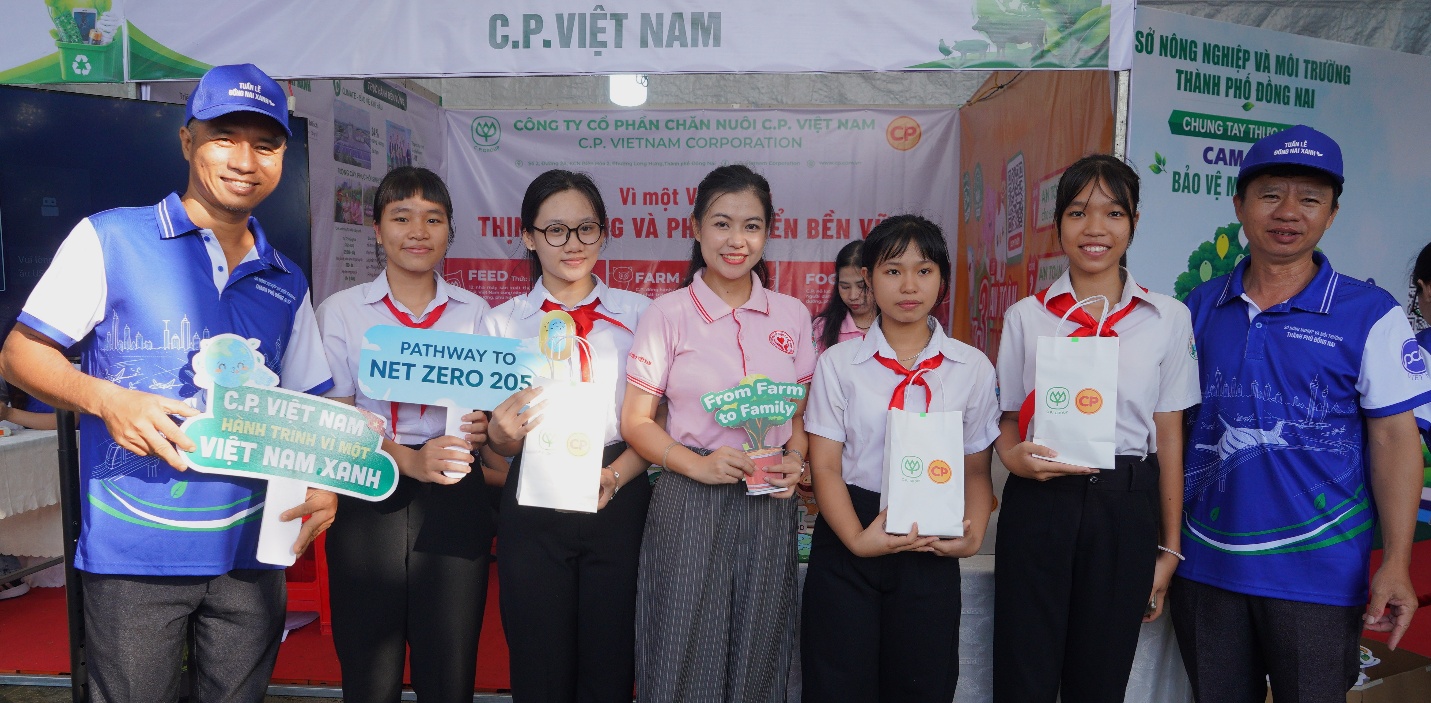C.P. Việt Nam mang các giải pháp phát triển bền vững đến Tuần lễ Đồng Nai Xanh 2026 - Ảnh 2. C.P. Việt Nam mang các giải pháp phát triển bền vững đến Tuần lễ Đồng Nai Xanh 2026 - Ảnh 2.