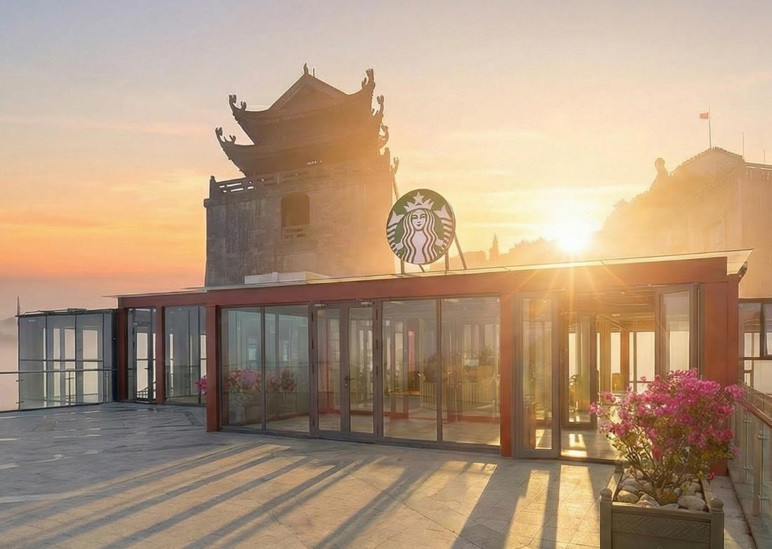 Fansipan chính thức có cửa hàng Starbucks cao nhất châu Á - Ảnh 2.