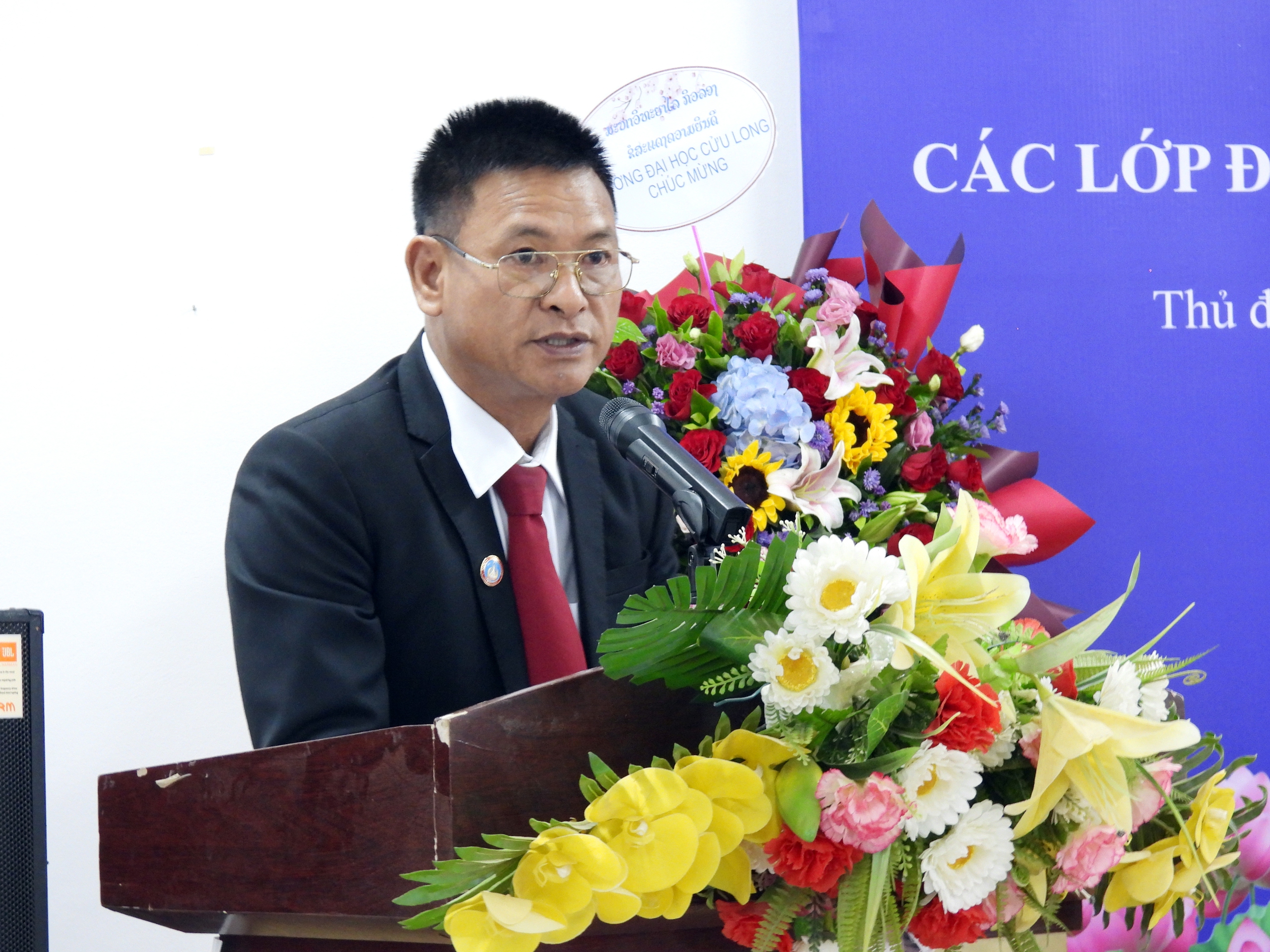 Trường Đại học Cửu Long khai giảng lớp đào tạo tiếng Việt khóa 2 tại Lào - Ảnh 4.