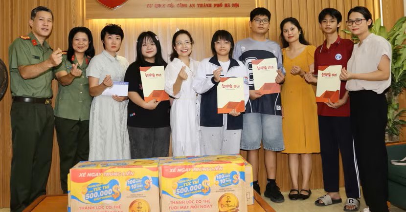 Nối dài những yêu thương dành cho con em liệt sĩ công an