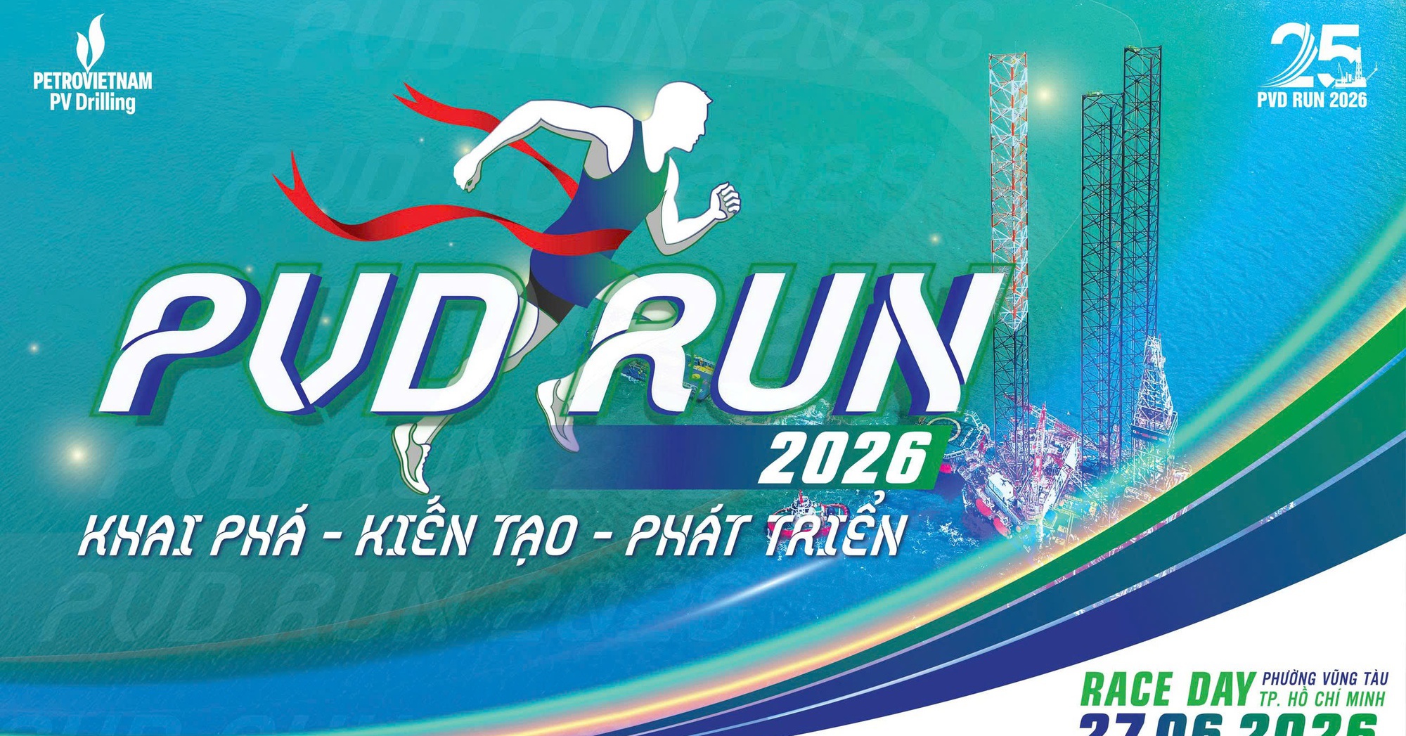 PV Drilling tổ chức PVD RUN 2026 hướng tới chào mừng 25 năm Ngày thành lập Tổng công ty