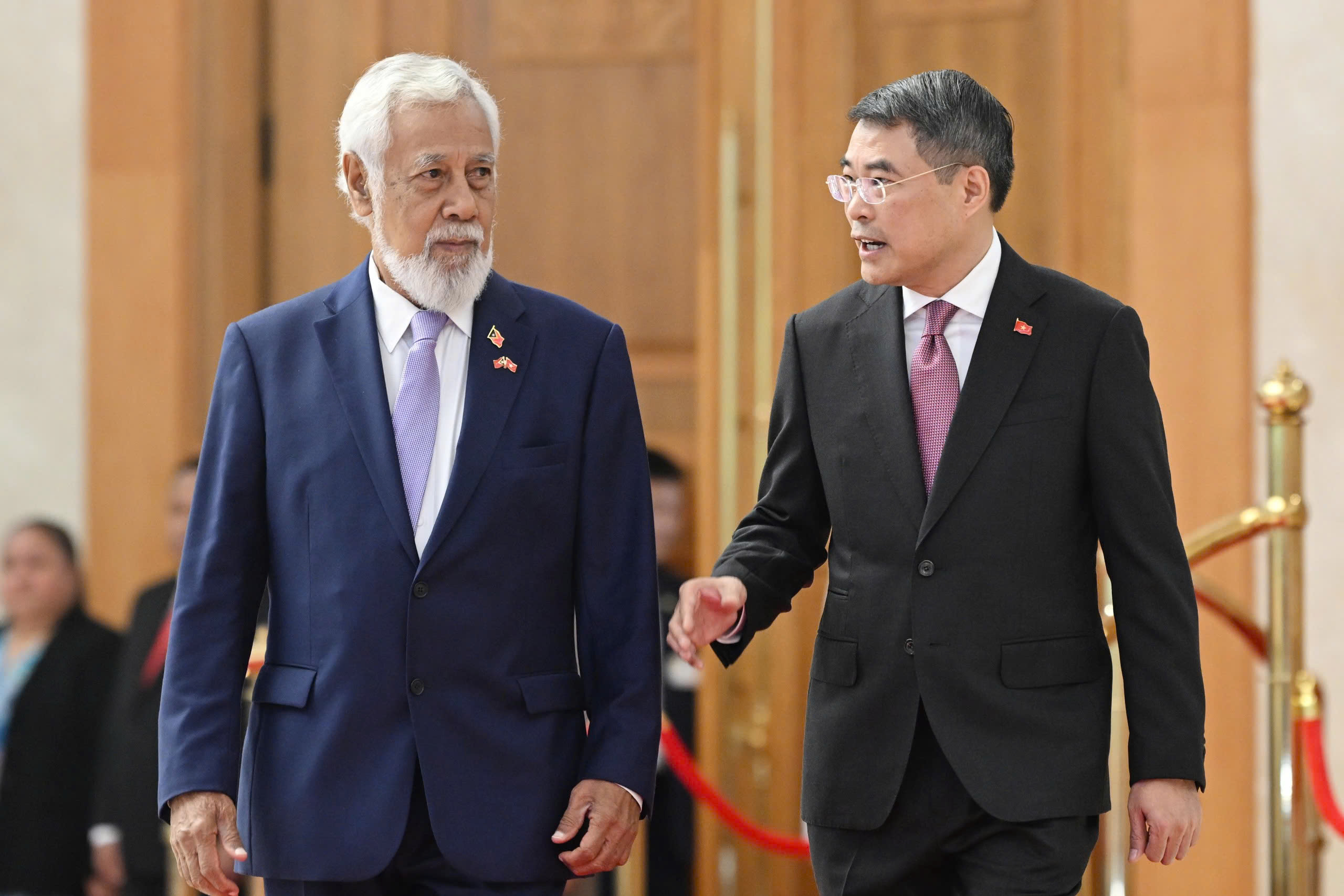 Thủ tướng Lê Minh Hưng đón Thủ tướng Timor-Leste lần đầu thăm Việt Nam - Ảnh 4.