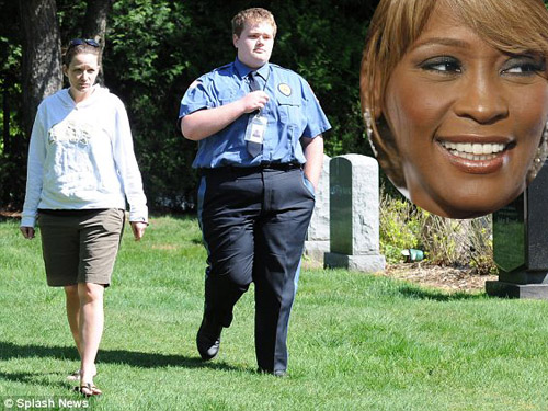 Whitney Houston sử dụng vệ sĩ sau khi chết