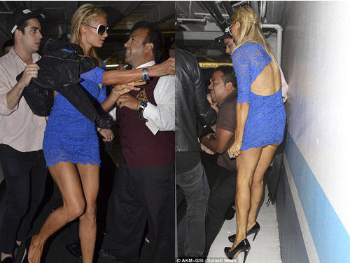Paris Hilton ẩu đả cánh săn ảnh