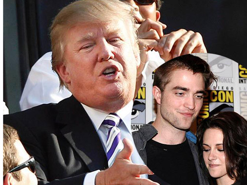 Donald Trump nói “ma cà rồng” Robert Pattinson bị lừa như "chó"
