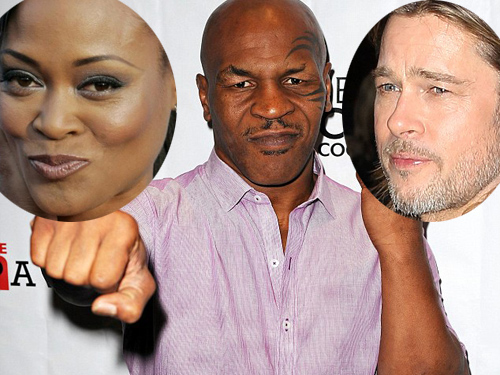 Brad Pitt từng “lên giường” vợ cũ của Mike Tyson