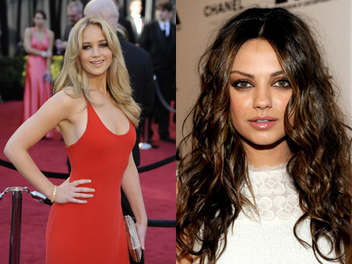 Jennifer Lawrence quyến rũ hơn "Thiên nga đen" Mila Kunis