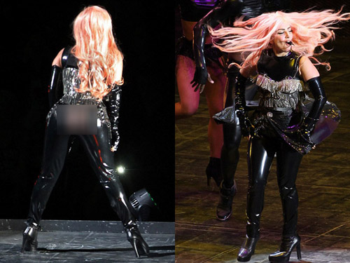 Lady Gaga gặp sự cố “đỏ mặt” trên sân khấu