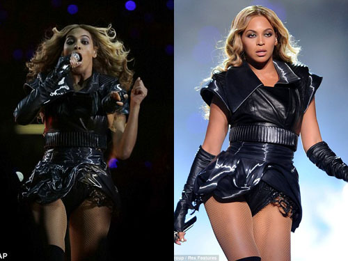 Beyonce bị chỉ trích vì biểu diễn trang phục “bốc lửa”