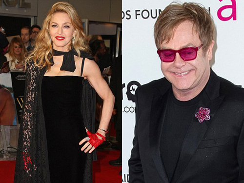 Elton John và Madonna chấm dứt khẩu chiến