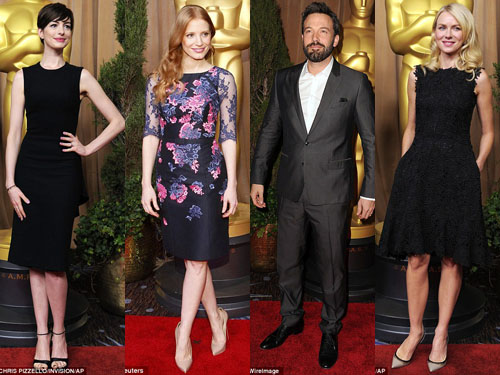 Sao hội tụ dự tiệc tiền Oscar 2013