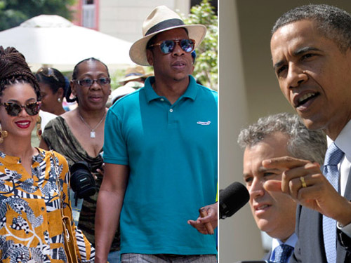 Obama không liên quan chuyến đi Cuba của vợ chồng Beyonce
