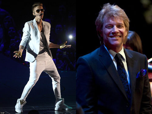 Justin Bieber bị Jon Bon Jovi “dạy dỗ" về cư xử